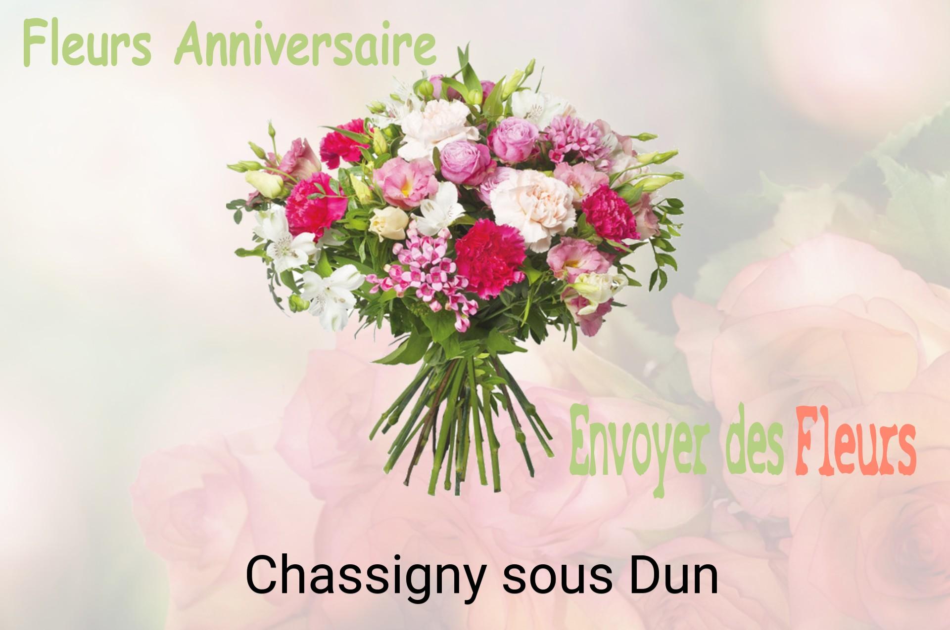 Bouquet de fleurs d’anniversaire livré à Chassigny-sous-Dun